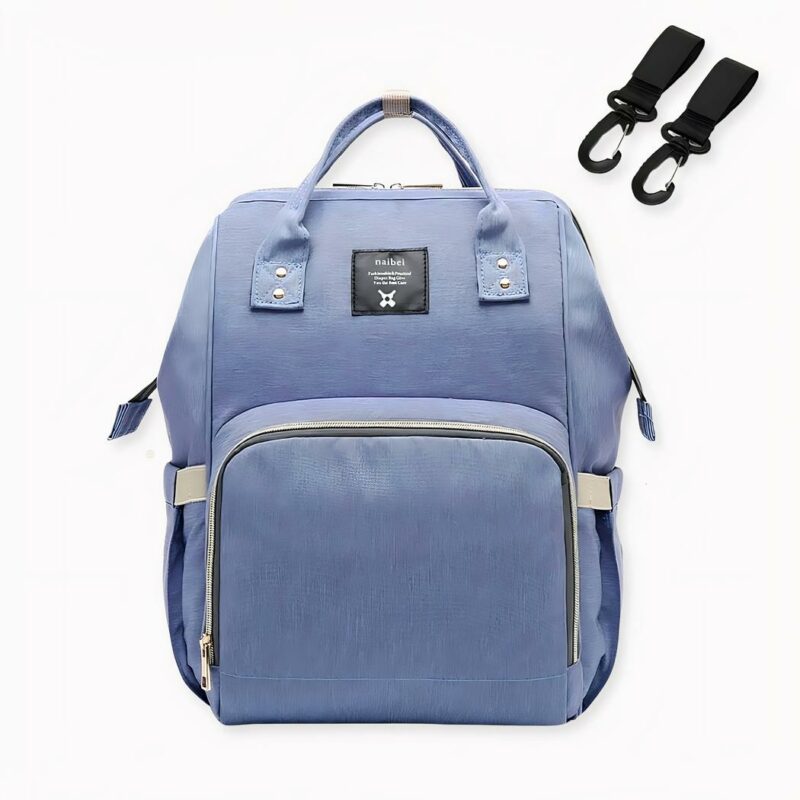 Dieser Baby-Rucksack mit 3 Flaschenhaltern in einer großen Auswahl an Farben wurde für moderne Mütter entworfen. Dieser Rucksack ist praktisch, nützlich und trendy und wird Ihr bester Verbündeter mit Ihrem Baby sein. Viele Taschen und Fächer, damit Sie alle Sachen Ihres Kindes überall hin mitnehmen können.
