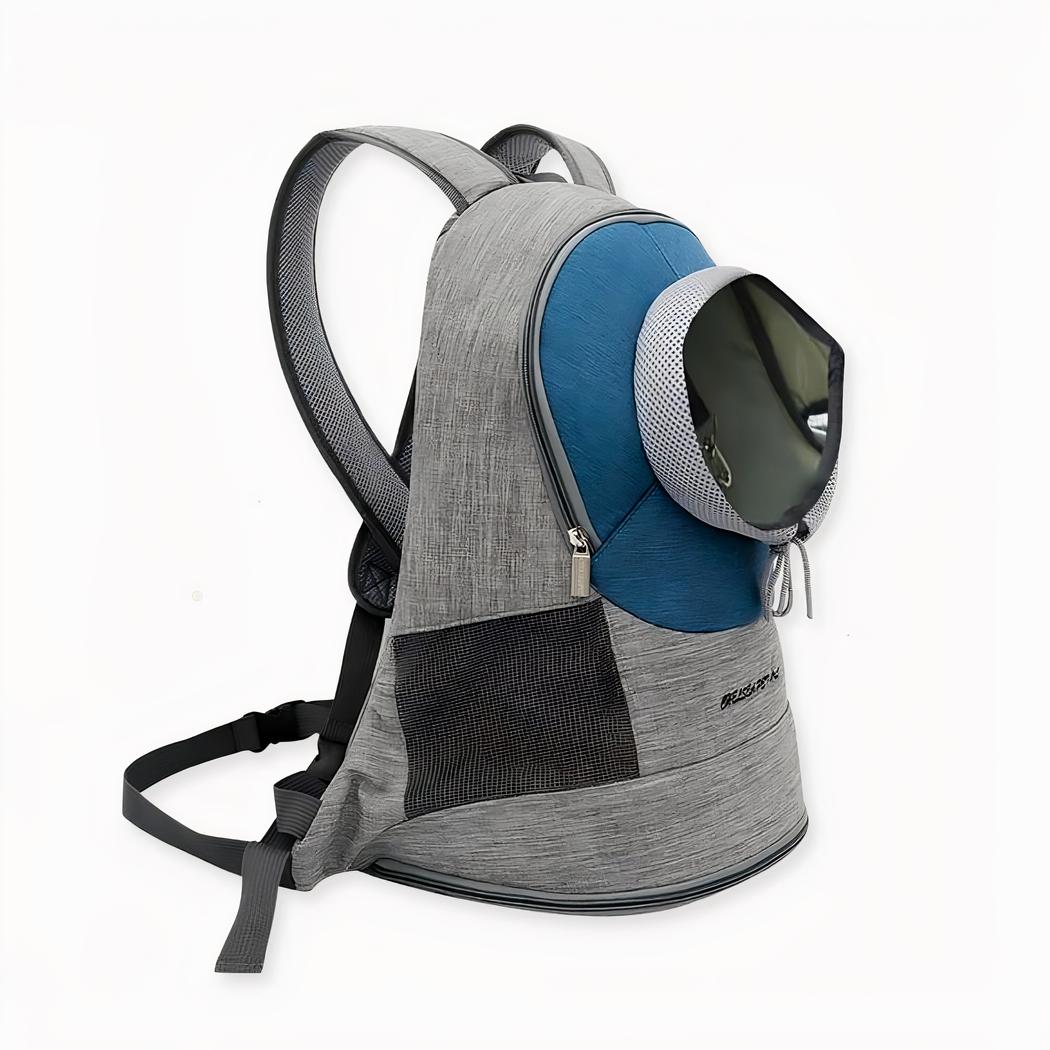Entdecken Sie diesen eleganten, stilvollen Transportrucksack für Tiere, in dem Ihr Haustier sicher transportiert werden kann. Dieser Rucksack ist für Katzen und Hunde bis zu 6 kg geeignet. Der Schiebeverschluss passt sich dem Halsumfang Ihres Tieres an und sorgt für einen sicheren Halt.