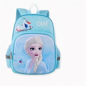Disney Schneekönigin Rucksack blau, gute Qualität und sehr modisch.