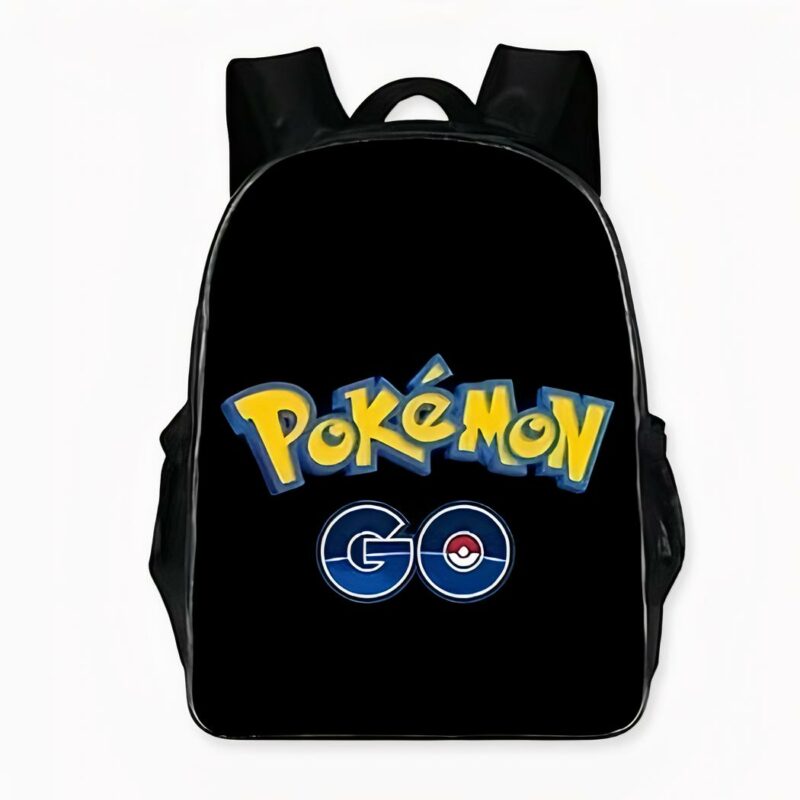 Pokémon Go Rucksack in modischem schwarzem Farbton. Gute Qualität und sehr modisch.