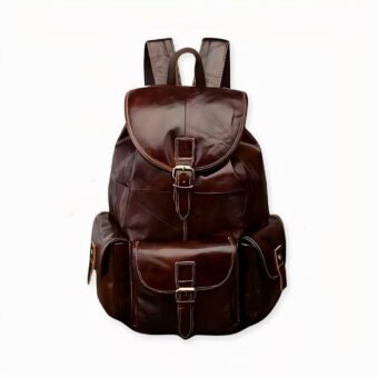 Dieser Rucksack aus Vintage-Leder mit mehreren Fächern ist sehr aktuell und trendy. Dieser Lederrucksack ist in verschiedenen Farben erhältlich, je nach Ihrem Stil und Ihren Wünschen. Er bietet Platz für einen 13-Zoll-Laptop.