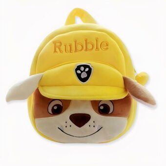Weicher Kinderrucksack Patpatrouille - Gelb - Dekombres Plüschtier