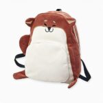 Rucksack aus geripptem Fuchs. Gute Qualität und sehr modisch.