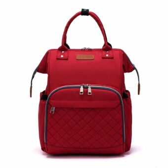 Moderne gepolsterte Wickeltasche - Rot - Windel Wickeltasche