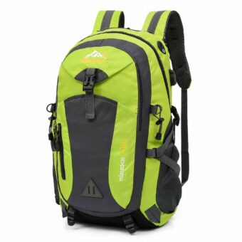 Wanderrucksack mit USB-Anschluss - Grün - Wanderrucksack Rucksack