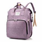 Wickelrucksack Baby - Rosa - Windel Wickelrucksack