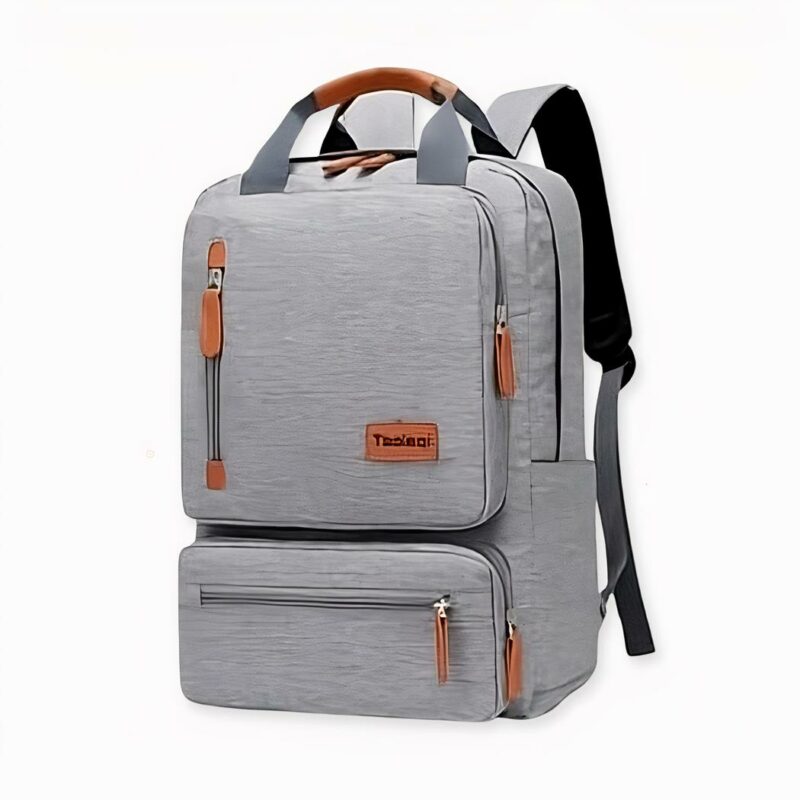 Laptop Rucksack - Grau - Laptop Rucksack Laptoptasche