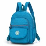 Kleiner Nylon-Rucksack - Blau - Reise-Rucksack Rucksack