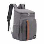 Wasserdichter isothermischer Rucksack für Frauen - Grau - Rucksack Tasche