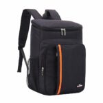 Wasserdichter isothermischer Rucksack für Frauen - Schwarz - Rucksack Tasche