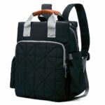 Baby Nylon Windeltasche - Schwarz - Windeltasche