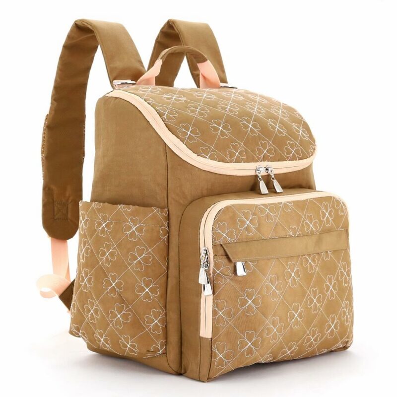 Baby Buggy Rucksack - Khaki - Windel Handtasche