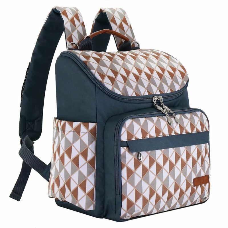 Baby Buggy Rucksack - Braun - Windel Wickeltasche