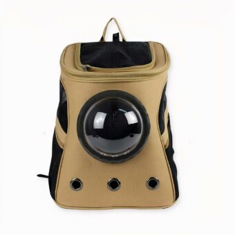 Entdecken Sie diesen wunderschönen großen Rucksack mit Raumkapsel für Tiere. Er ist perfekt für den Transport von kleinen bis mittelgroßen Hunden oder Katzen. Ob für einen kurzen Spaziergang oder eine lange Reise, Ihr Haustier wird sich in diesem Rucksack bequem und sicher bewegen.