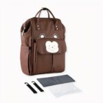Dieser Baby-Rucksack im Cartoon-Design mit einem Hund oder einem Bären wird Ihr Baby begeistern. Nehmen Sie seine Sachen darin auf, wenn Sie spazieren gehen oder in den Urlaub fahren. Dieser praktische und bequeme Cartoon-Rucksack ist das ideale Accessoire für Mütter, die oft mit ihrem Baby reisen.