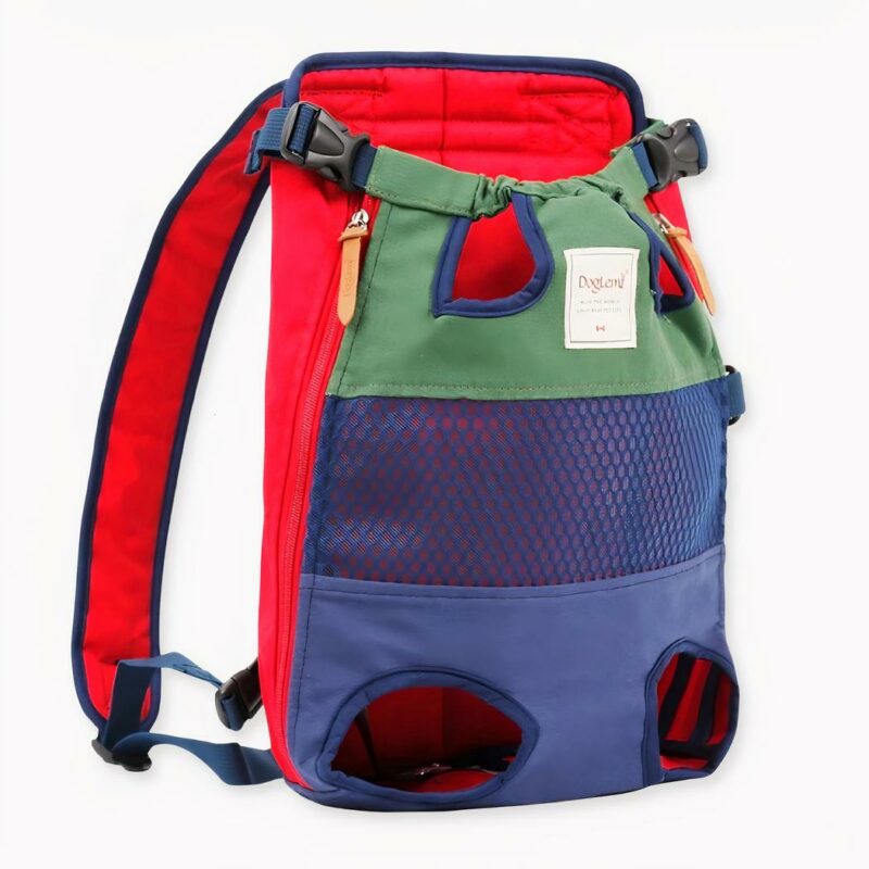 Mit diesem Rucksack für kleine und mittelgroße Haustiere wird das Transportieren Ihres Hundes oder Ihrer Katze zum Spaziergang zum Kinderspiel. Ihr kleiner Freund wird sich darin wohlfühlen. Dank der Löcher kann er seine Pfoten und seinen Schwanz herausstrecken. Dieser Rucksack ist sehr robust und kann bis zu 12 kg tragen.