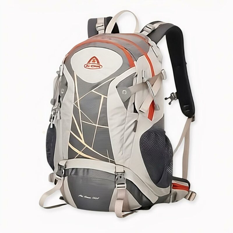 Wasserdichter Rucksack für Männer - Grau - Rucksack Wanderrucksack