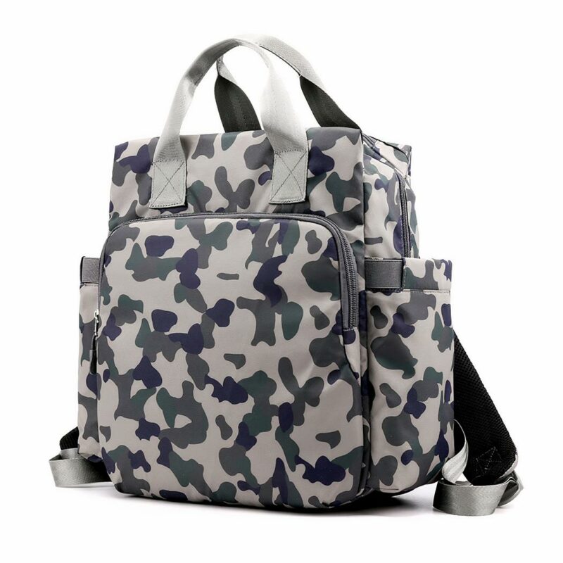 Baby Nylon Windeltasche - Militärgrün - Windel Wickeltasche