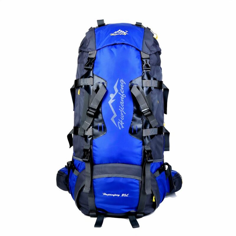 Großer Wanderrucksack (80L) - Blau - Rucksack Wanderrucksack