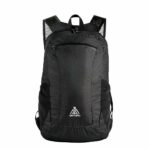 Leichter, faltbarer Sportrucksack - Schwarz - Natur Wandern Wandern