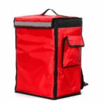 Großer isothermischer und thermischer Rucksack - Rot - Pizza Ausgehen