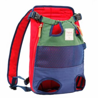 Transportrucksack für kleine und mittelgroße Tiere - Grün - Hund Katze