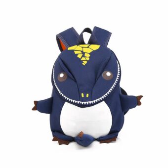 Kinder Rucksack Dinosaurier - Marineblau - Schulrucksack Rucksack