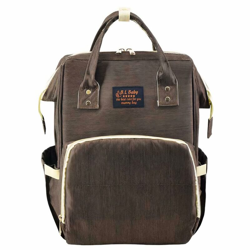 Nappy Mutterschaftstasche mit großer Kapazität - Braun - Handtasche Windel
