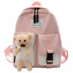 Niedlicher Bären-Rucksack für Kinder - Rosa - Kinder Rucksack Rucksack