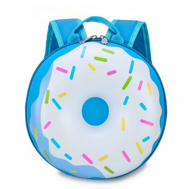 Donuts Rucksack für Kinder - Blau - Kinder Rucksack Tasche