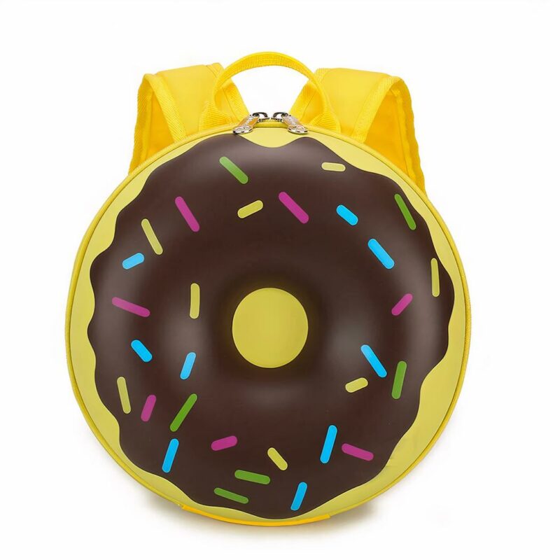 Donuts Rucksack für Kinder - Braun - Kinder Rucksack Rucksack