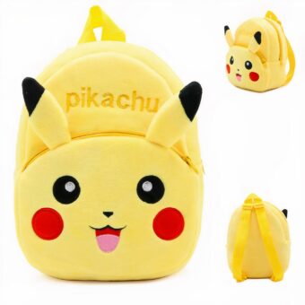 Pokémon Plüsch Kinderrucksack - Gelb - Pikachu Schulrucksack