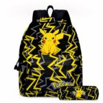 Pokémon Go Rucksack für Kinder - Schwarz - Schulrucksack Rucksack für Jungen