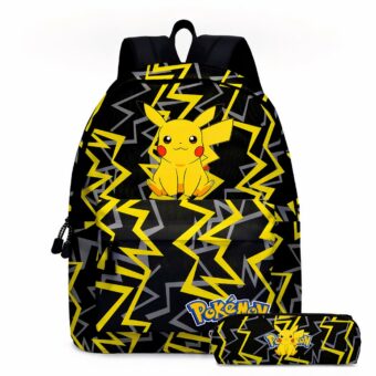 Pokémon Go Rucksack für Kinder - Schwarz - Schulrucksack Rucksack für Jungen