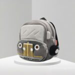 Rucksack Plüsch Feuerwehrwagen - Grau - Rucksäcke Rucksäcke Rucksäcke für Kinder