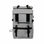 Reiserucksack mit USB-Ladegerät - Grau - Rucksack Laptop-Rucksack