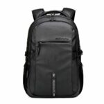 Reise-Rucksack mit Sicherheitsschloss - Schwarz - Laptop Rucksack Rucksack