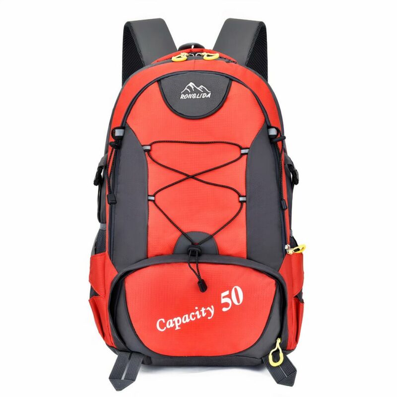 Wasserdichter Reise- und Sportrucksack - Rot - Handgepäck Tasche