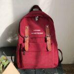 Neuer trendiger Teenager-Rucksack - Rot - Rucksack Rucksack Schulrucksack