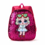 Kinderrucksack mit LOL Suprise Motiv - Rosa - Kinderrucksack Schulrucksack