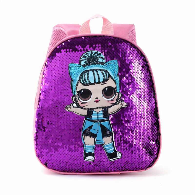 Kinderrucksack LOL Suprise - Violett - Rucksack Rucksack Schulrucksack