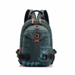 Kompakter und stylischer Rucksack für Männer - Grün - Rucksack Tasche
