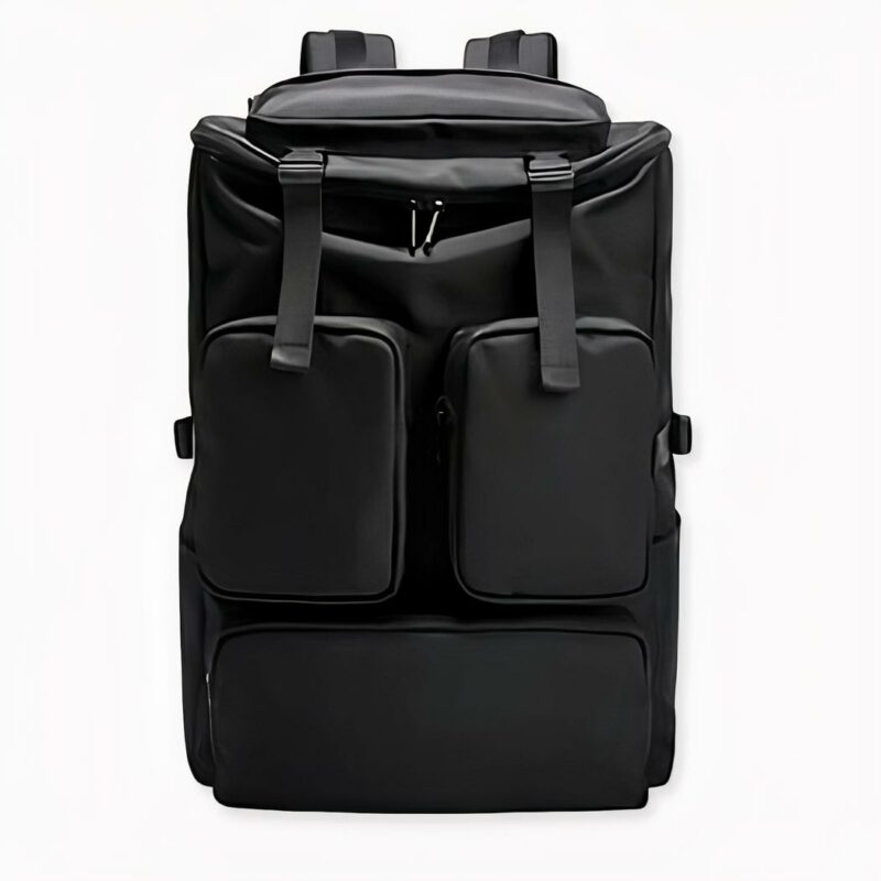 Grand_sac_à_dos_multi_poche_en_oxford_2 Großer Oxford Multi-Pocket-Rucksack - Rucksack Laptop-Rucksack