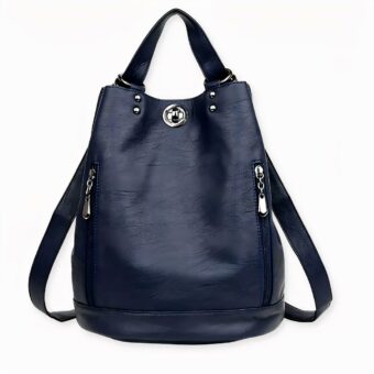 Entdecken Sie diesen schönen Rucksack aus Kunstleder für Frauen. Dieser Rucksack wird Ihnen aufgrund seines schlichten Stils und seiner einfarbigen Gestaltung sicher gefallen. Er passt perfekt zu einem schlichten und eleganten Outfit. Wählen Sie diesen Rucksack für Damen, um die Dinge zu transportieren, die Sie täglich brauchen.