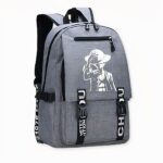 One Piece Monkey D. Luffy Rucksack - Grau - Rucksack Rucksack Schulrucksack