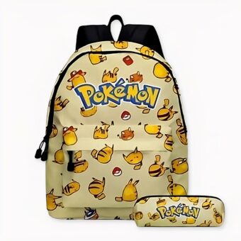 Pokémon Go Kinderrucksack - Beige - Rucksack Rucksack Schulrucksack