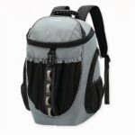 Wasserdichter Rucksack mit Kühlbox - grau und schwarz - Rucksack Tasche