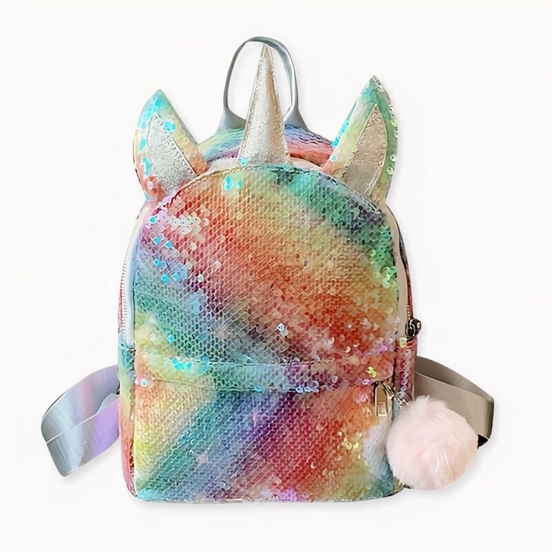 Sac_à_dos_licorne_à_paillettes_2 Einhorn Glitter Rucksack - Rucksack Handtasche