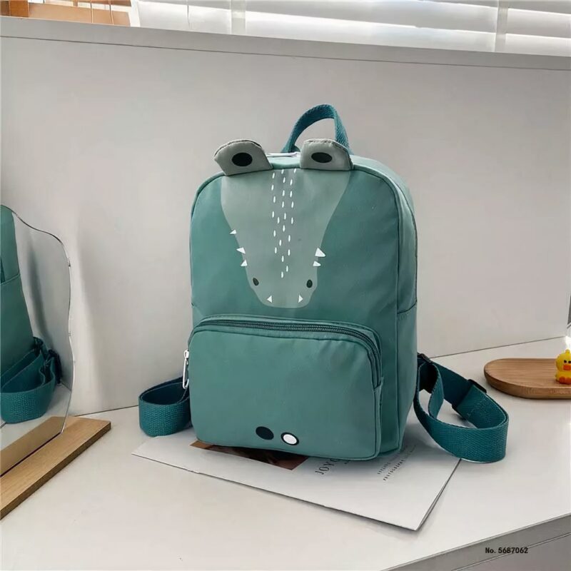 Kinderrucksack in Tierform - Grün - Tasche Kinderrucksack
