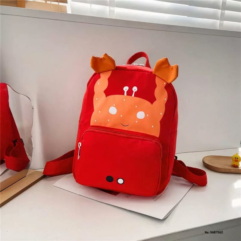 Kinder Rucksack in Tierform - Rot - Rucksack Handtasche